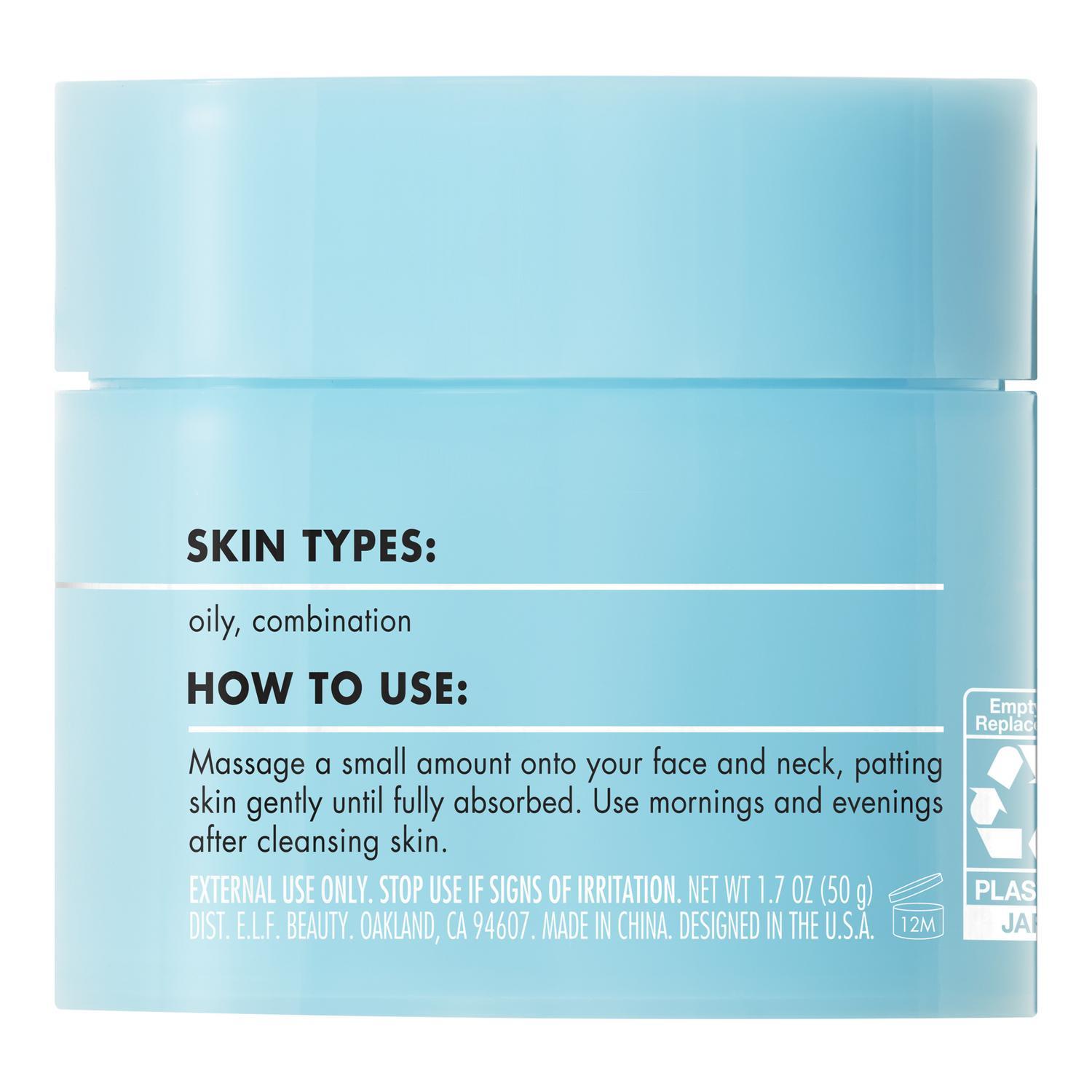 E.L.F. SKIN HOLY HYDRATION! GEL-YEAH MOISTURIZER (HIDRATANTE EN GEL)